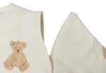 Baby Sleeping Bag with Removable Sleeves - Teddy Bear