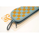 Sunglasses Case - Checks Lasagna+Wheat