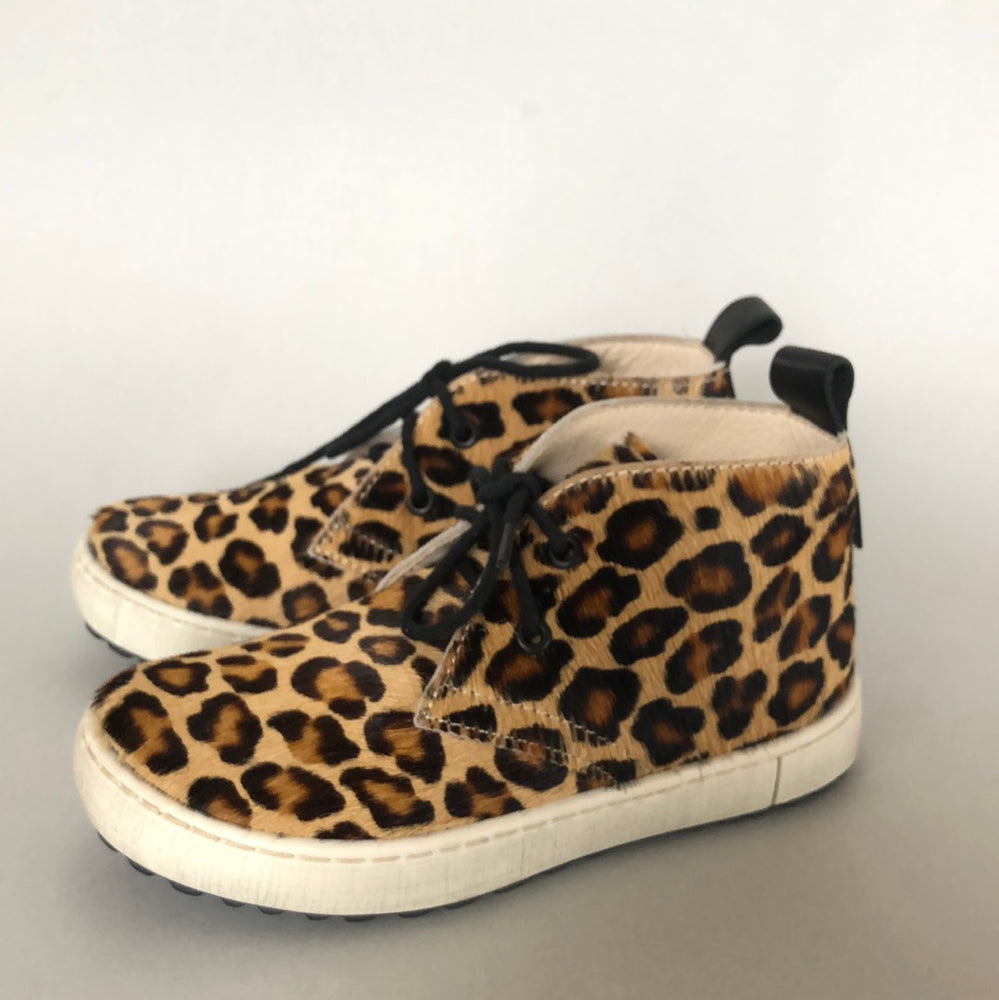(E2539-3) Emel Leopard Sneakers