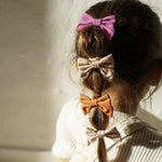 Fable Bow Ponies Set of 4 - Blush Bloom+Cajun Blossom
