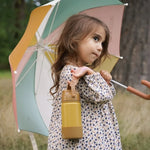 Kids Rain + UV Umbrella - Sunset+Wheat