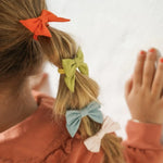 Fable Bow Ponies Set of 4 - Blush Bloom+Cajun Blossom