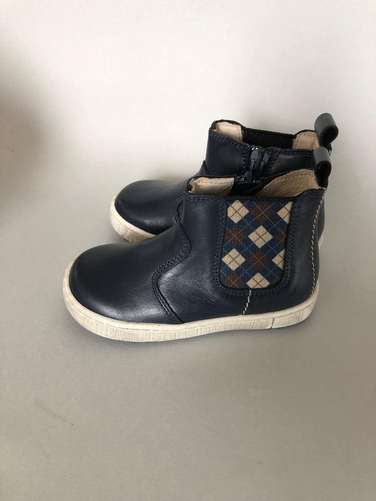 (2620C-1) Emel Blue autumn boots