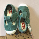 77777-189 Cienta fabric  Open shoe - Albhaca