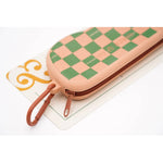 Sunglasses Case  - Checks Sunset+Orchard