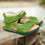 (2508-1) Emel Green Sandals - MintMouse (Unicorner Concept Store)
