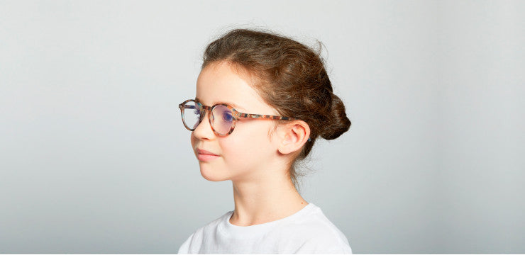Izipizi Kids Screen glases #D - Blue tortoise - MintMouse (Unicorner Concept Store)