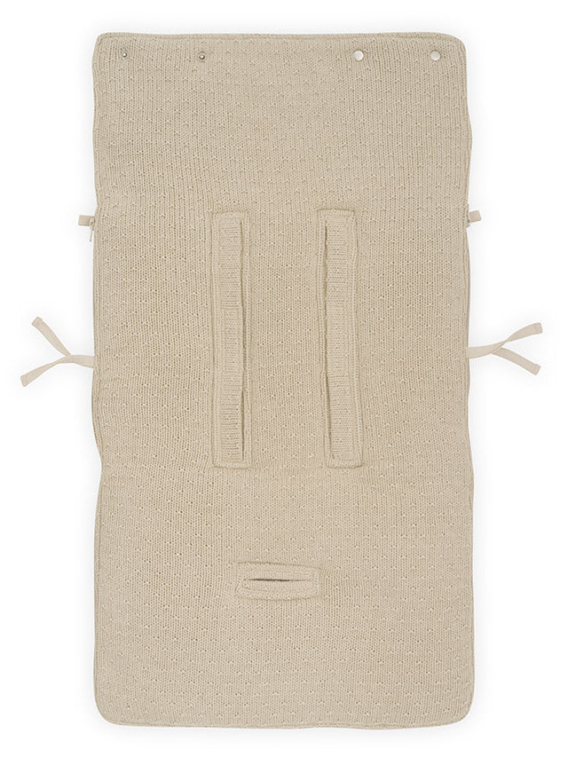 Footmuff - Teddy bliss knit - Cream - MintMouse (Unicorner Concept Store)