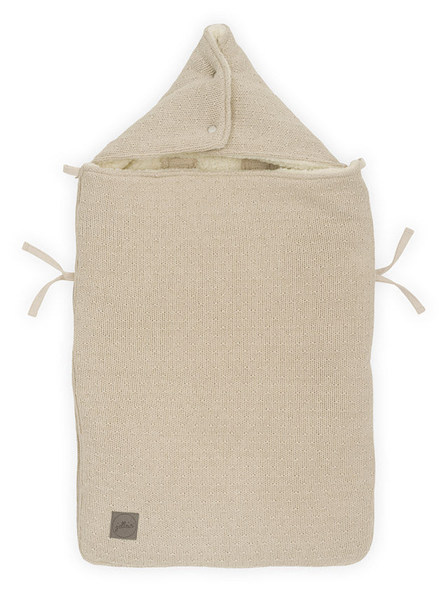 Footmuff - Teddy bliss knit - Cream - MintMouse (Unicorner Concept Store)