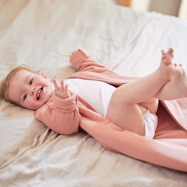 Sleeping bag - Stripe Rosewood - MintMouse (Unicorner Concept Store)