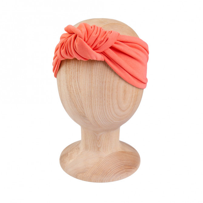 Knot headband - Coral