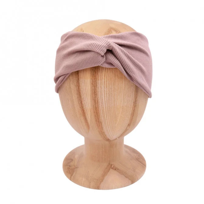 Twist Headband - Dusty Rose Line