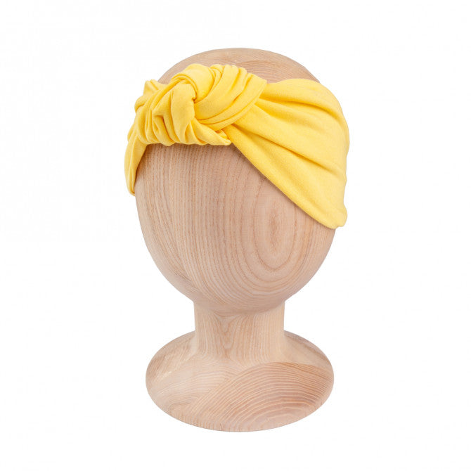 Knot headband - Yellow