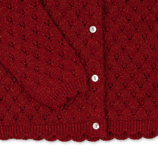 Holiday Cardigan - Savy Red - MintMouse (Unicorner Concept Store)
