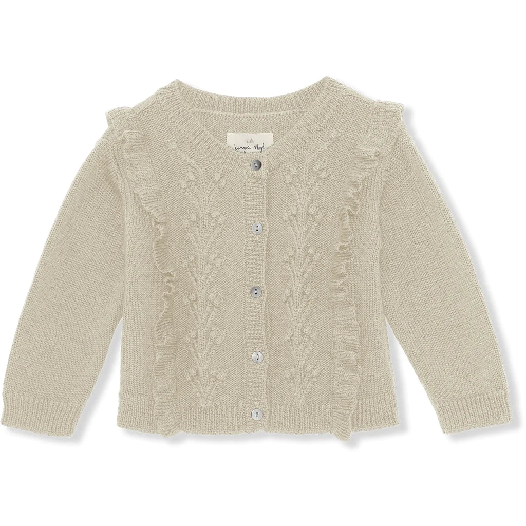Fiol Frill Cardigan - Almond Milk - MintMouse (Unicorner Concept Store)
