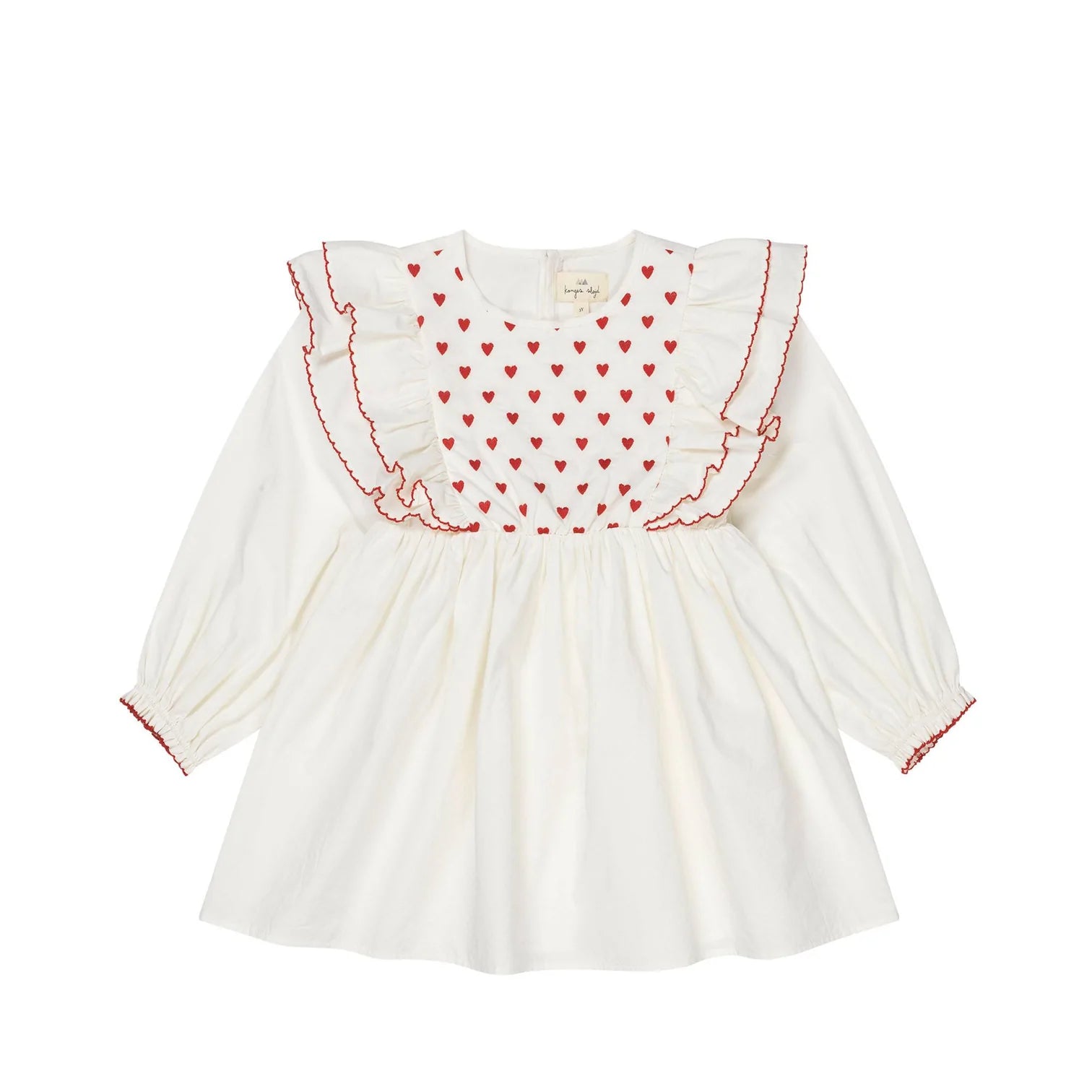 (KS6364) Coeur Dress - White - MintMouse (Unicorner Concept Store)