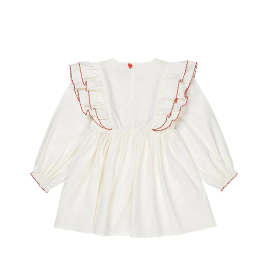 (KS6364) Coeur Dress - White - MintMouse (Unicorner Concept Store)
