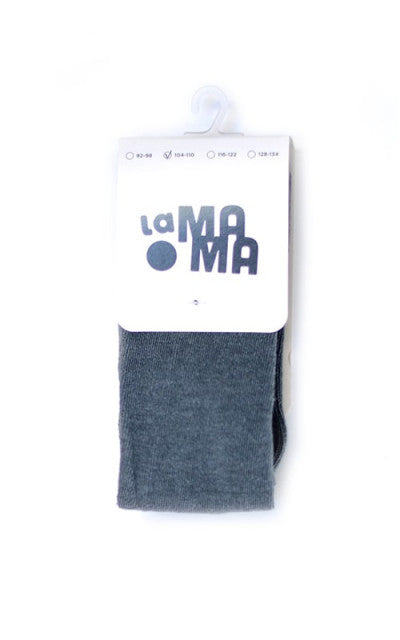 Organic cotton tights - Dark grey