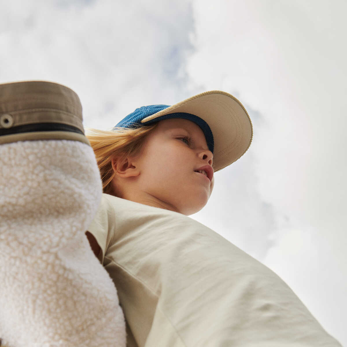 ( LW14469 ) Danny Corduroy Cap _ Surf blue multi mix - MintMouse (Unicorner Concept Store)