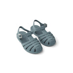 (LW17657) Liewood Whale Blue closed sandals