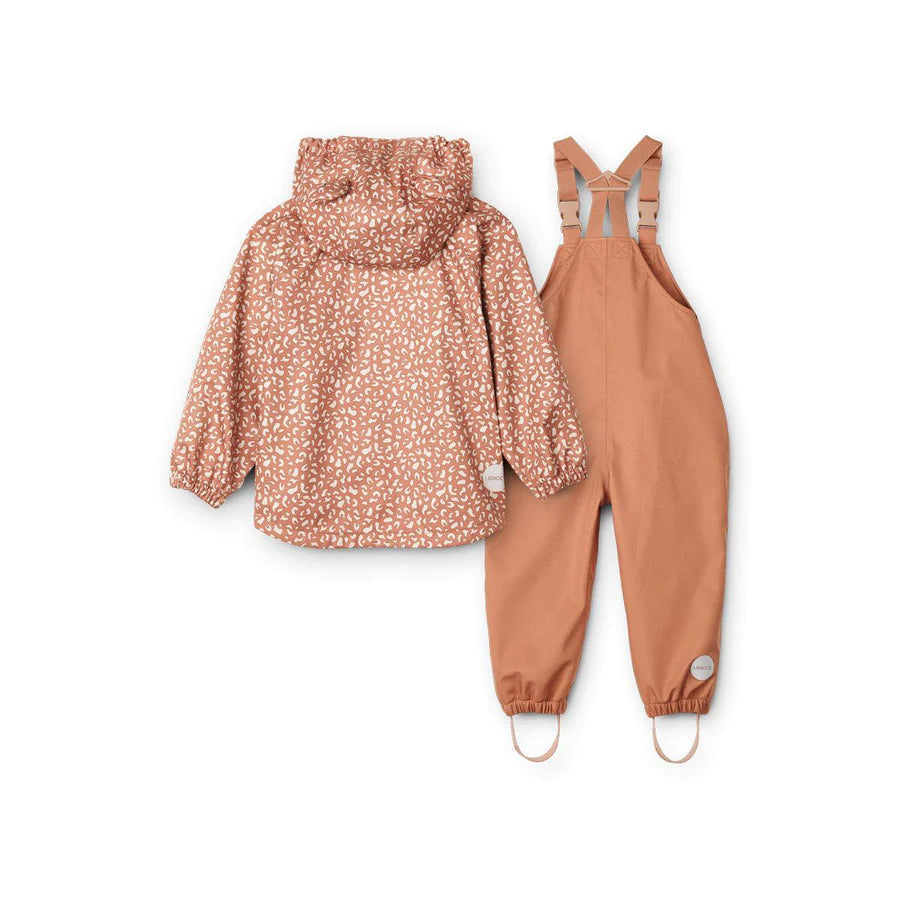 DAKOTA PRINTED SOFT SHELL SET MINI LEO TUSCANY ROSE - MintMouse (Unicorner Concept Store)