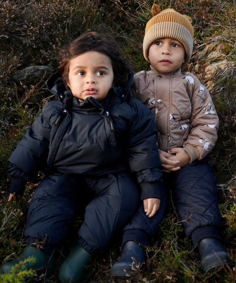 Sylvie baby snowsuit Midnight Navy - MintMouse (Unicorner Concept Store)