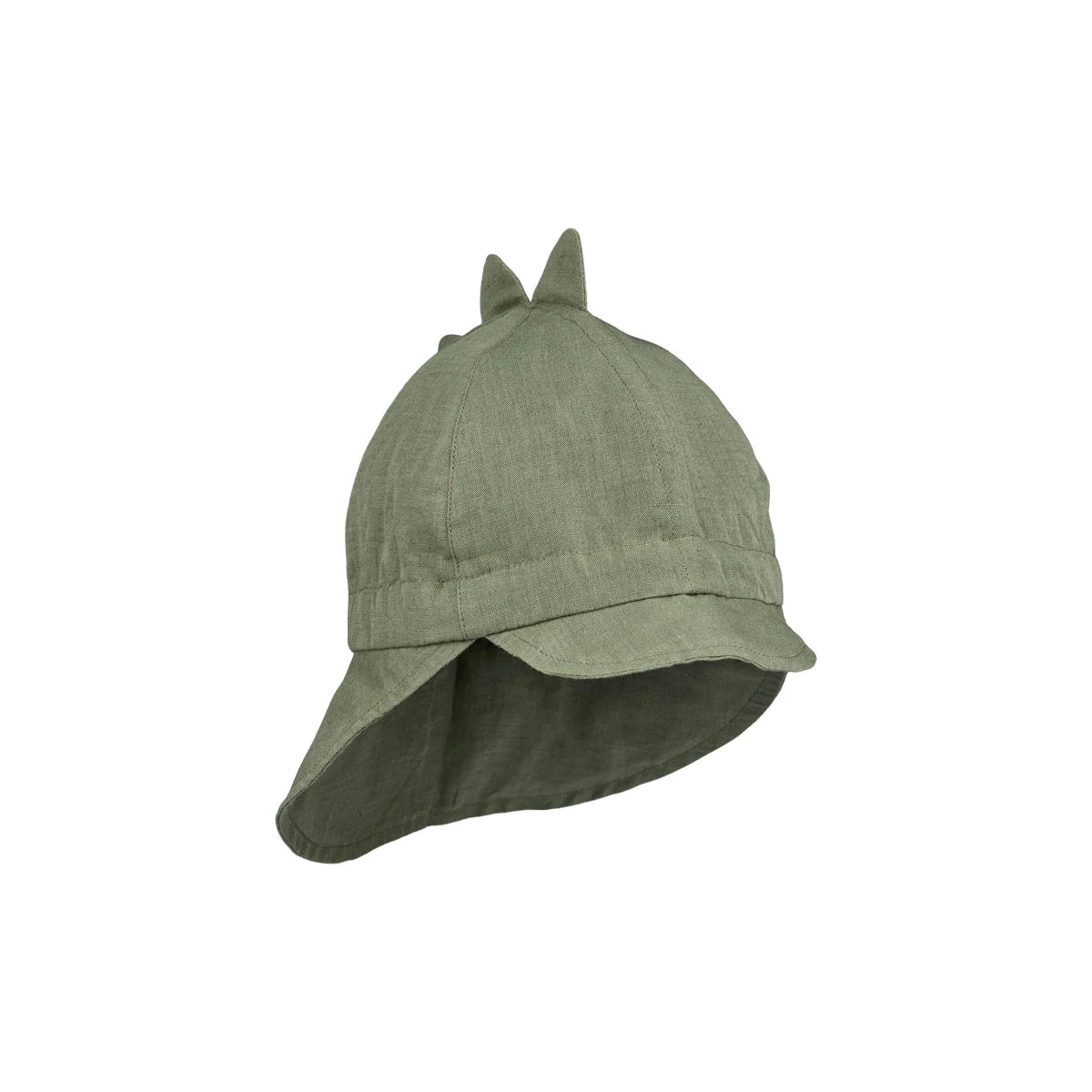 ( LW14685) Gorm Linen Sun Hat _ Dino Faune Green - MintMouse (Unicorner Concept Store)