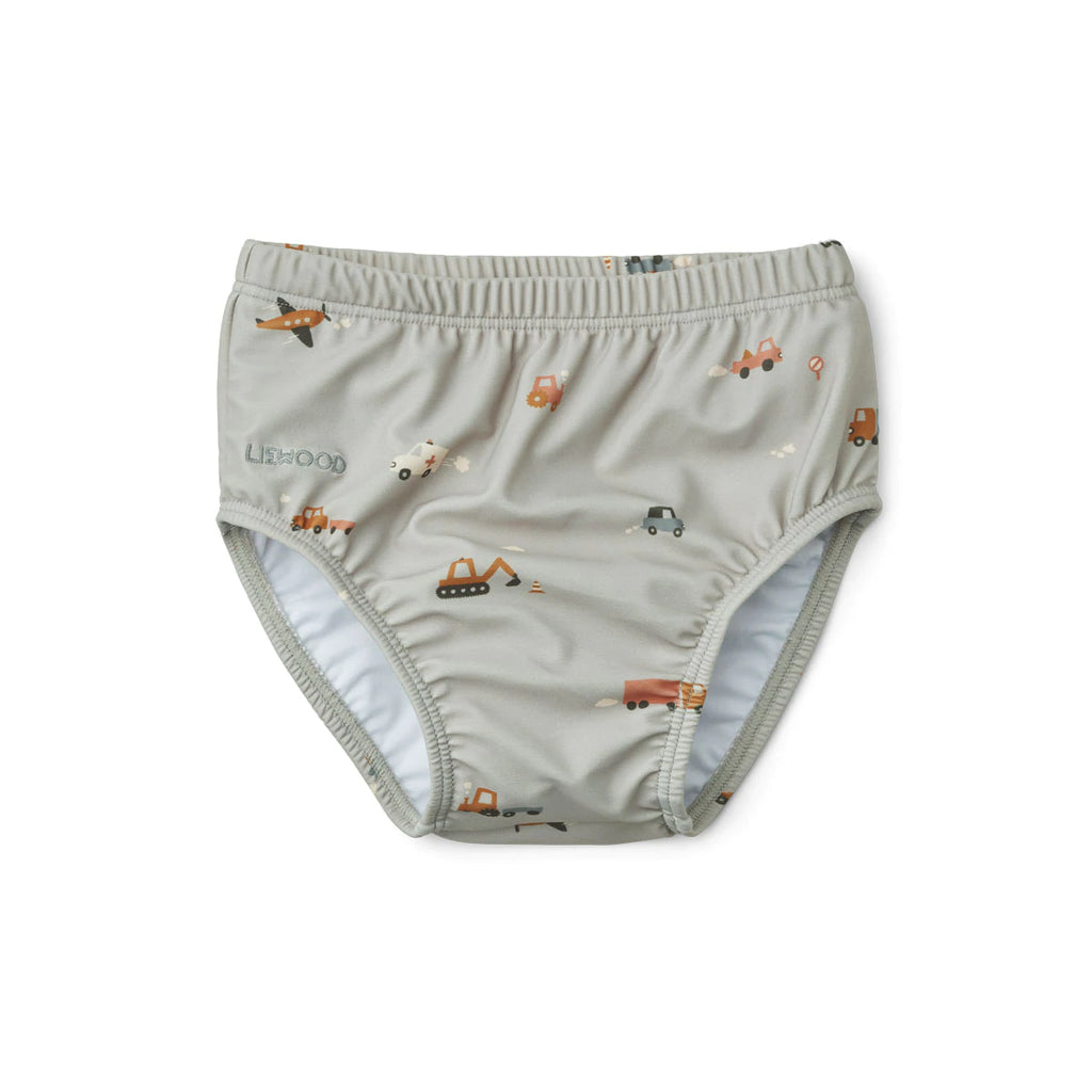 Liewood Anthony baby swim pants vehicles - MintMouse (Unicorner Concept Store)