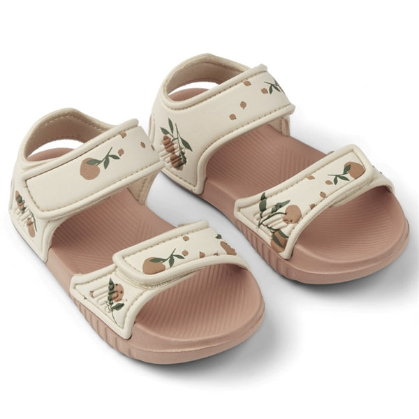 (LW17656) Liewood Blumer Sandal Peach Seashell - MintMouse (Unicorner Concept Store)