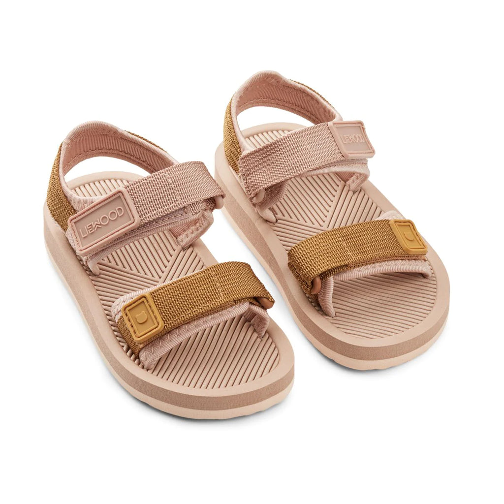 (LW14740) Liewood Monty Sandals - Rose Mix - MintMouse (Unicorner Concept Store)