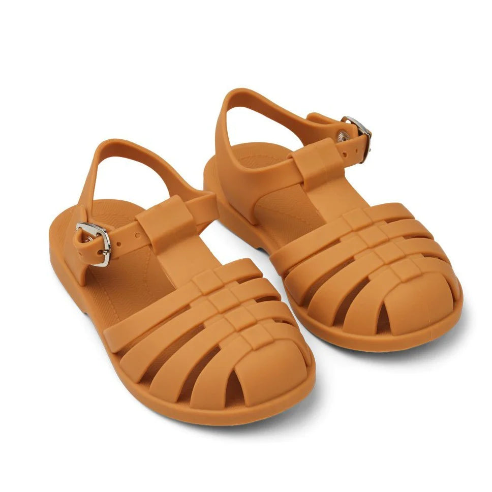 (LW17657) Liewood Mustard closed sandals - MintMouse (Unicorner Concept Store)