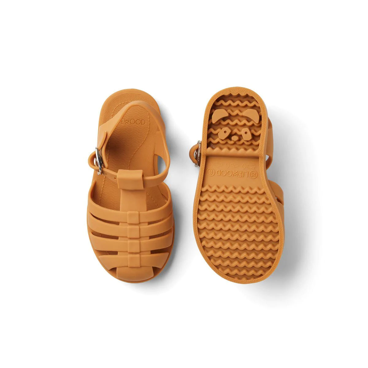 (LW17657) Liewood Mustard closed sandals - MintMouse (Unicorner Concept Store)
