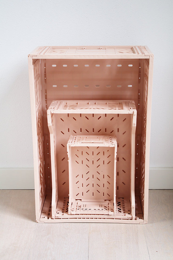 Folding crate Minibox - Warm taupe - MintMouse (Unicorner Concept Store)