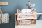 Folding crate Minibox - Warm taupe - MintMouse (Unicorner Concept Store)