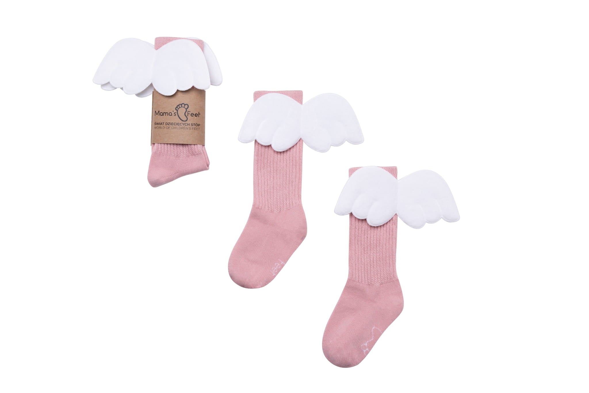 ANGEL KNEE HIGHS - Dark pink - MintMouse (Unicorner Concept Store)