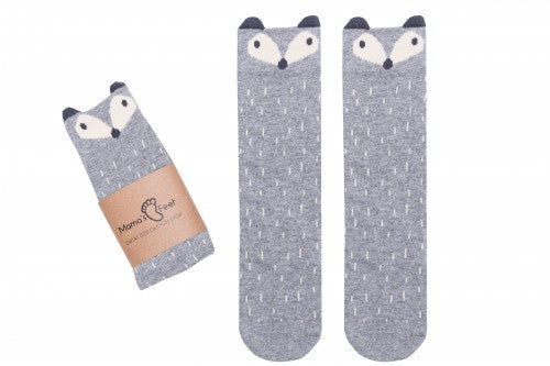 Kneesocks - Grey Fox - MintMouse (Unicorner Concept Store)