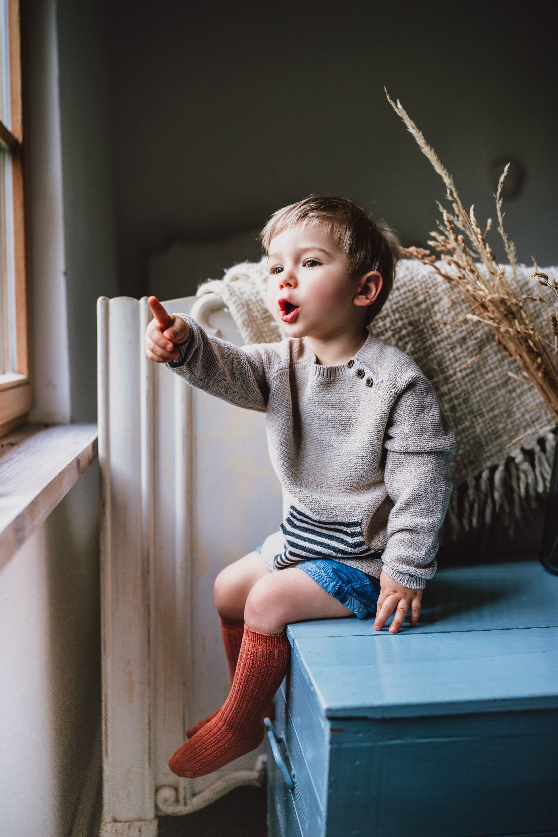 Classic ribbed socks - orange - MintMouse (Unicorner Concept Store)