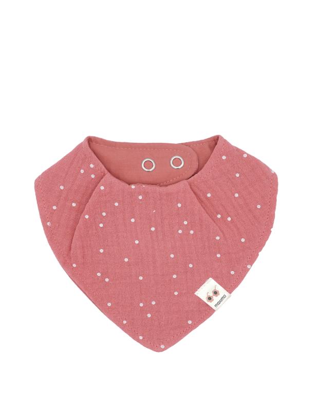 Gots Baby Tuch - Dusty Pink / White dots - MintMouse (Unicorner Concept Store)