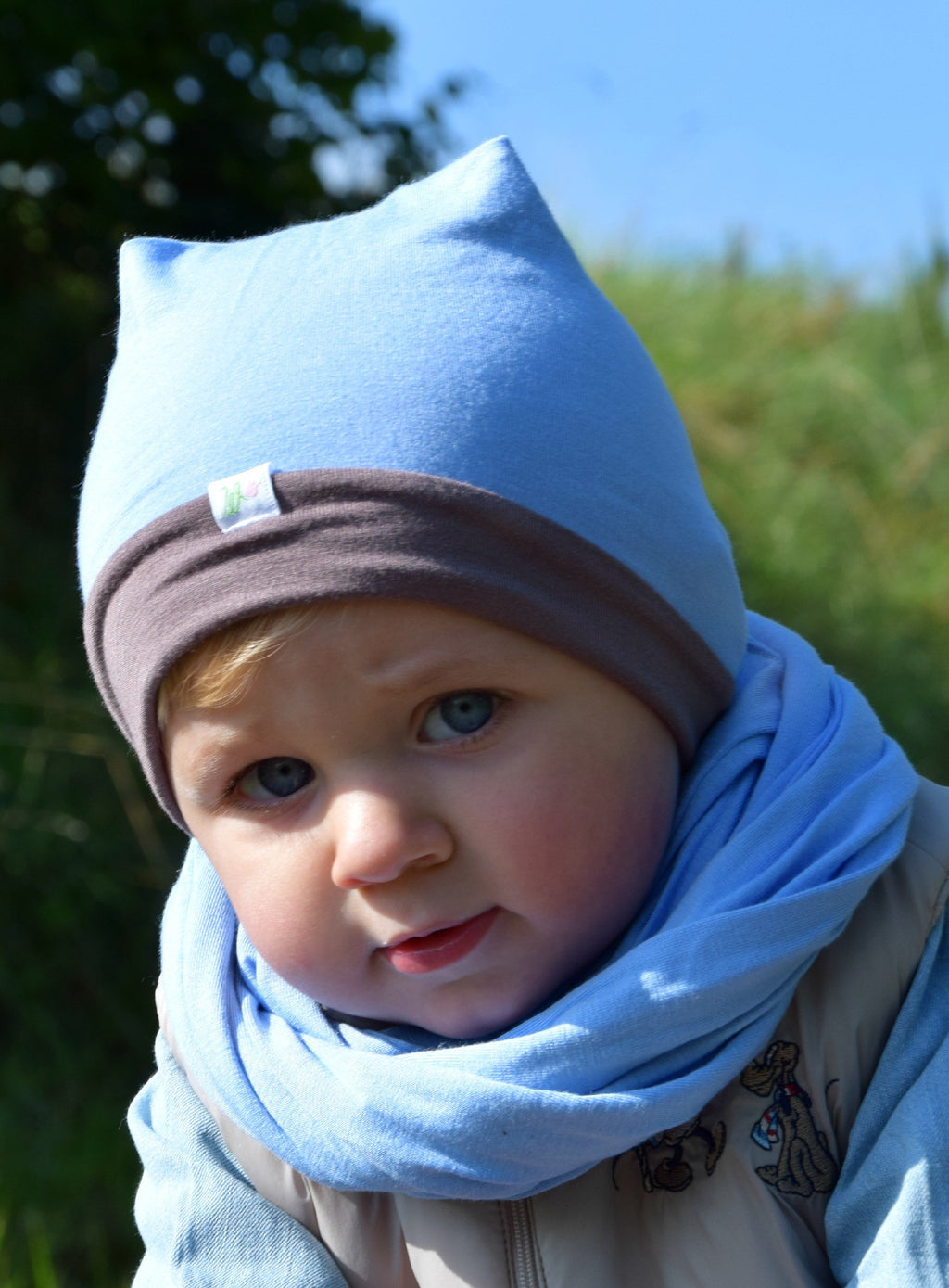 Infinity Bamboo Scarf - Sky Blue - MintMouse (Unicorner Concept Store)