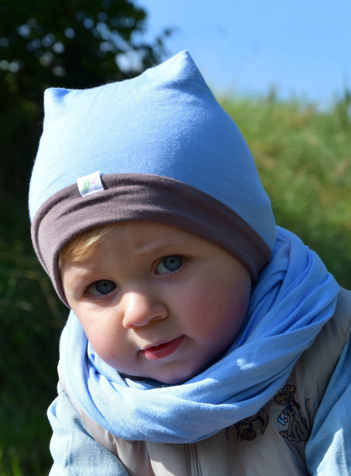 Infinity Bamboo Scarf - Sky Blue - MintMouse (Unicorner Concept Store)