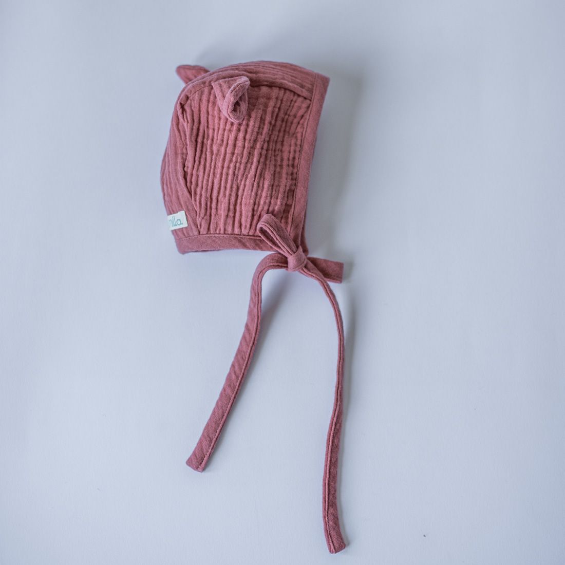 Bear bonnet - marsala - MintMouse (Unicorner Concept Store)