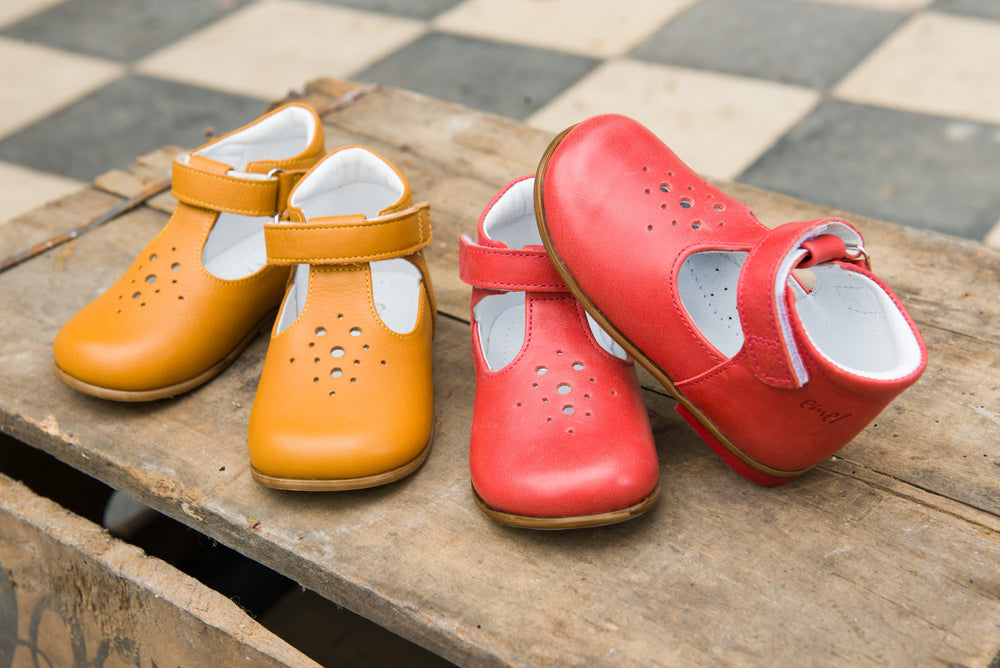 (2385-2) Emel Red balerina perforated - MintMouse (Unicorner Concept Store)