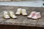 (2345) Emel Gold Lace Up Shoes - MintMouse (Unicorner Concept Store)