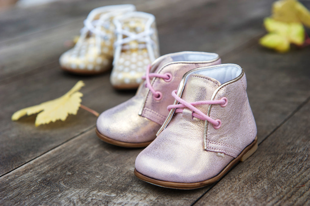 (2345-4) Emel Shiny Pink Lace Up Shoes - MintMouse (Unicorner Concept Store)