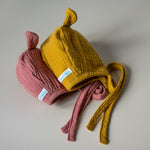 Bear bonnet - mustard - MintMouse (Unicorner Concept Store)