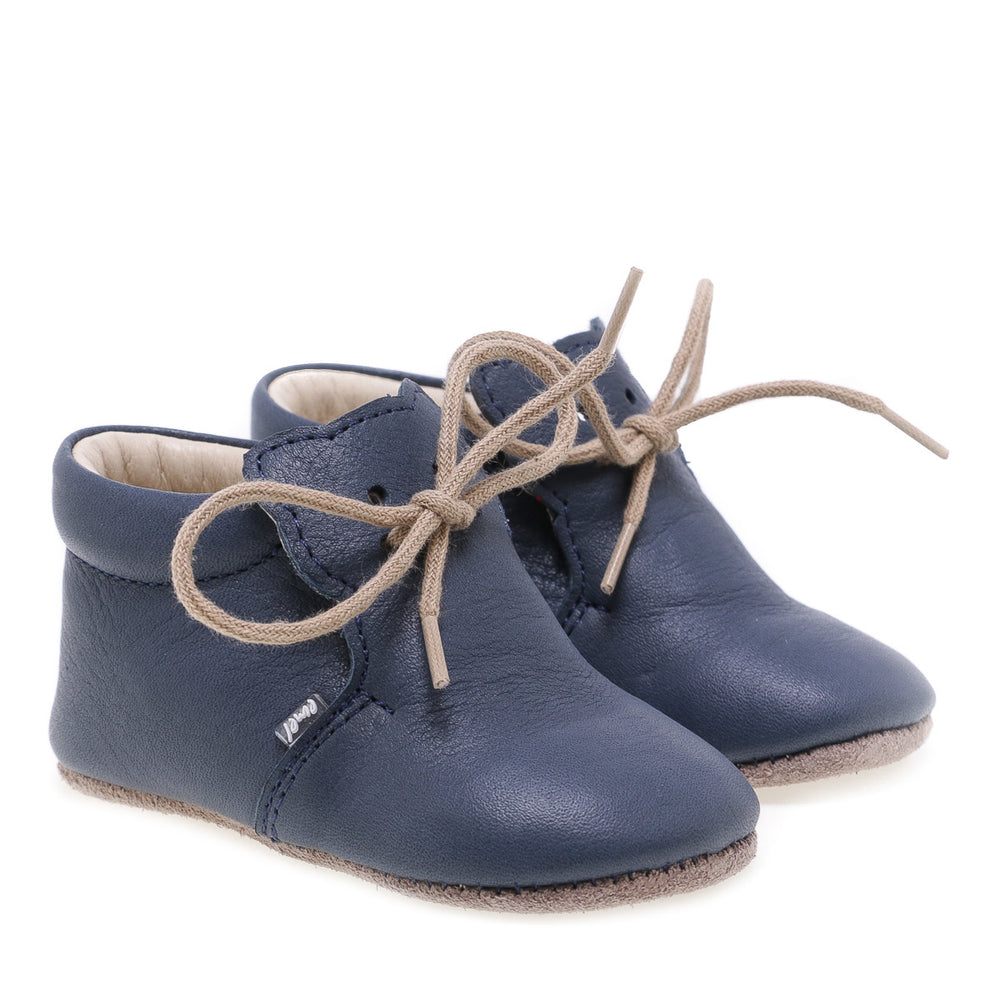 Pre-walker baby shoes Emel - navy