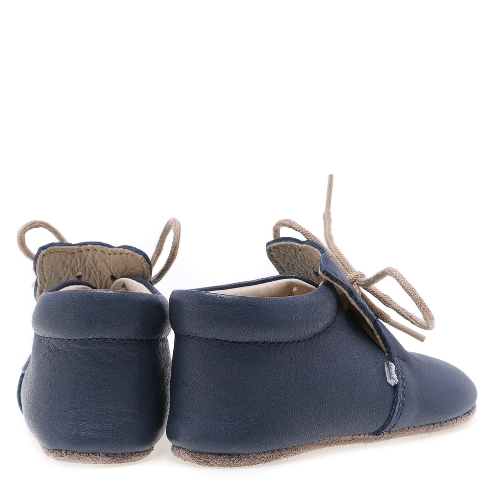 Pre-walker baby shoes Emel - navy