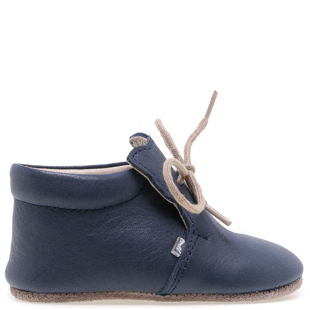 Pre-walker baby shoes Emel - navy