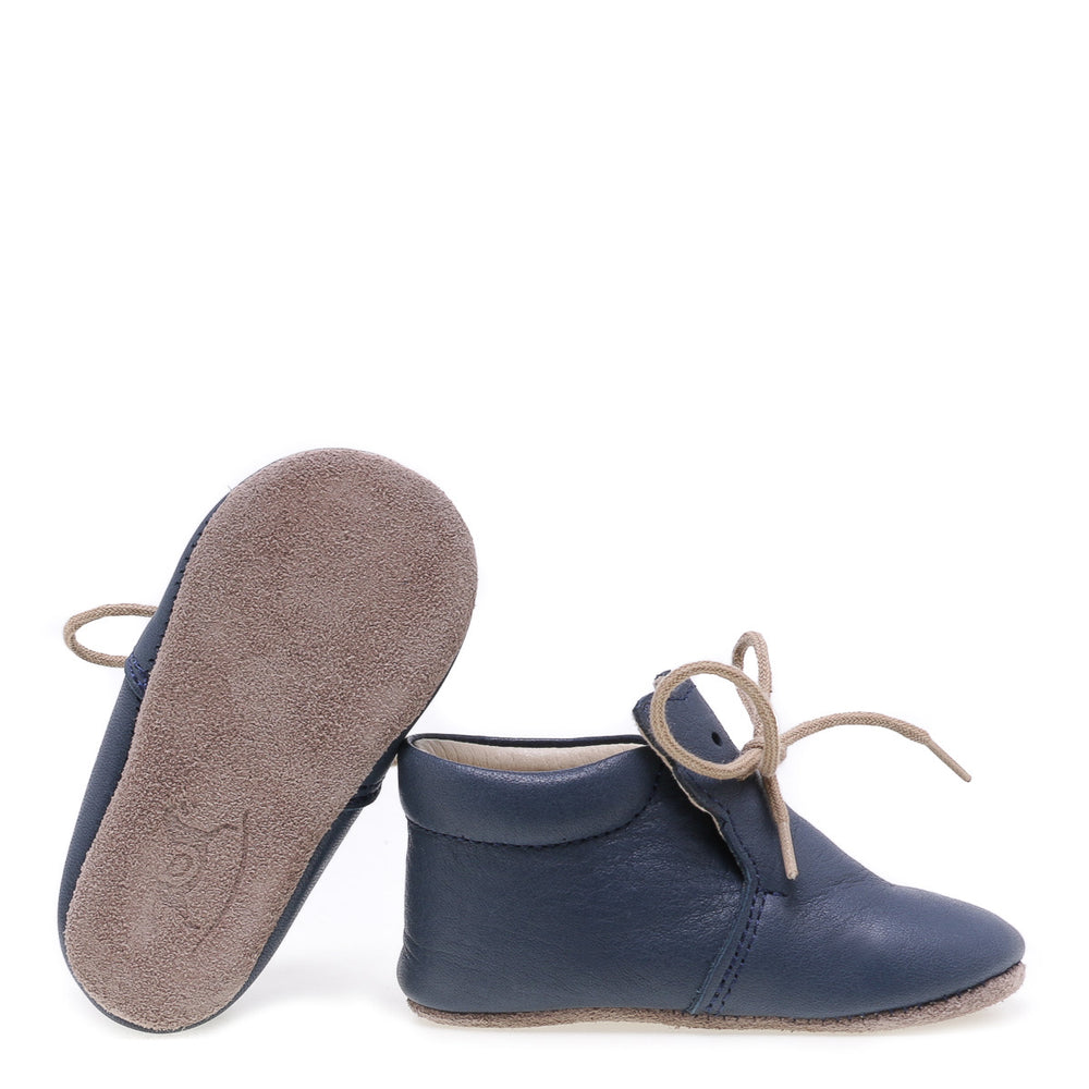 Pre-walker baby shoes Emel - navy