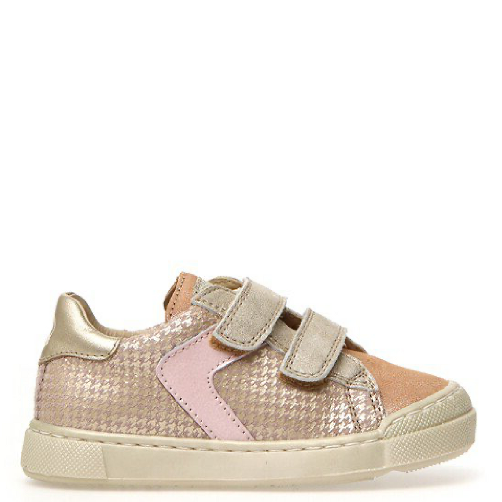 Naturino Clarendon - Suede Glitter Cipria - Taupe-Platinum - MintMouse (Unicorner Concept Store)